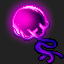 Dark Background Pink Bauble Lamp.png